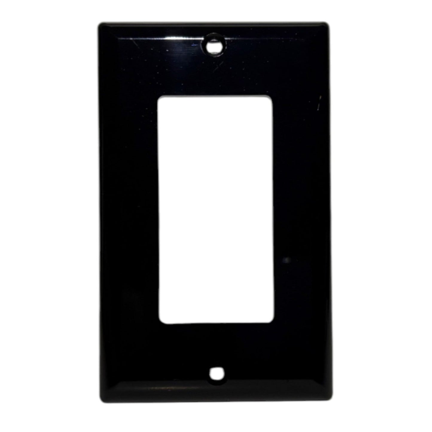 Black Wall Plate Cover 1 Gang