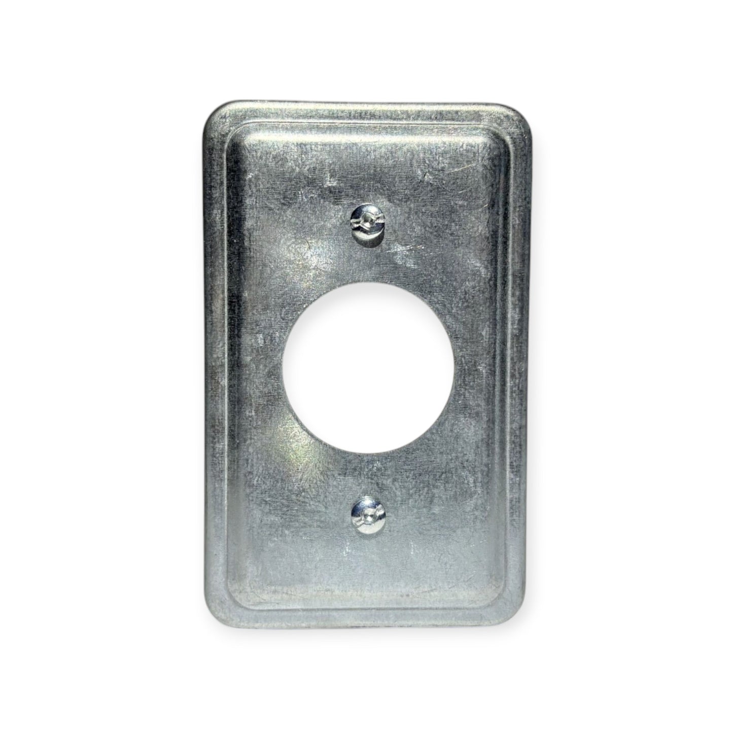 1 Gang single hole galvanized cover