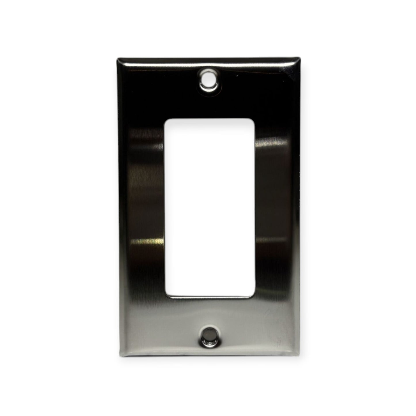 Stainless steel 1 gang cover