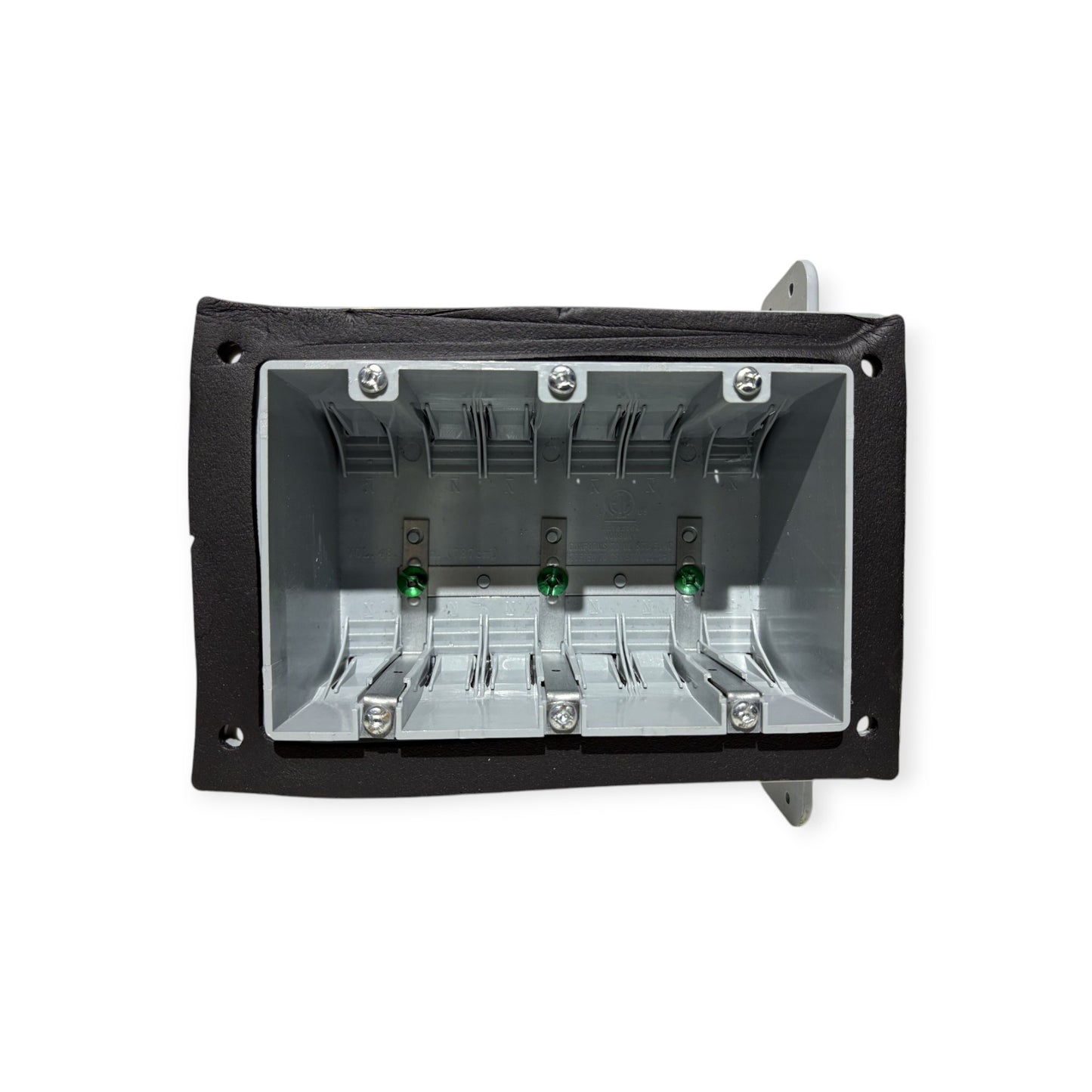 3-Gang Plastic Airtight Device Box with Foam Gasket
