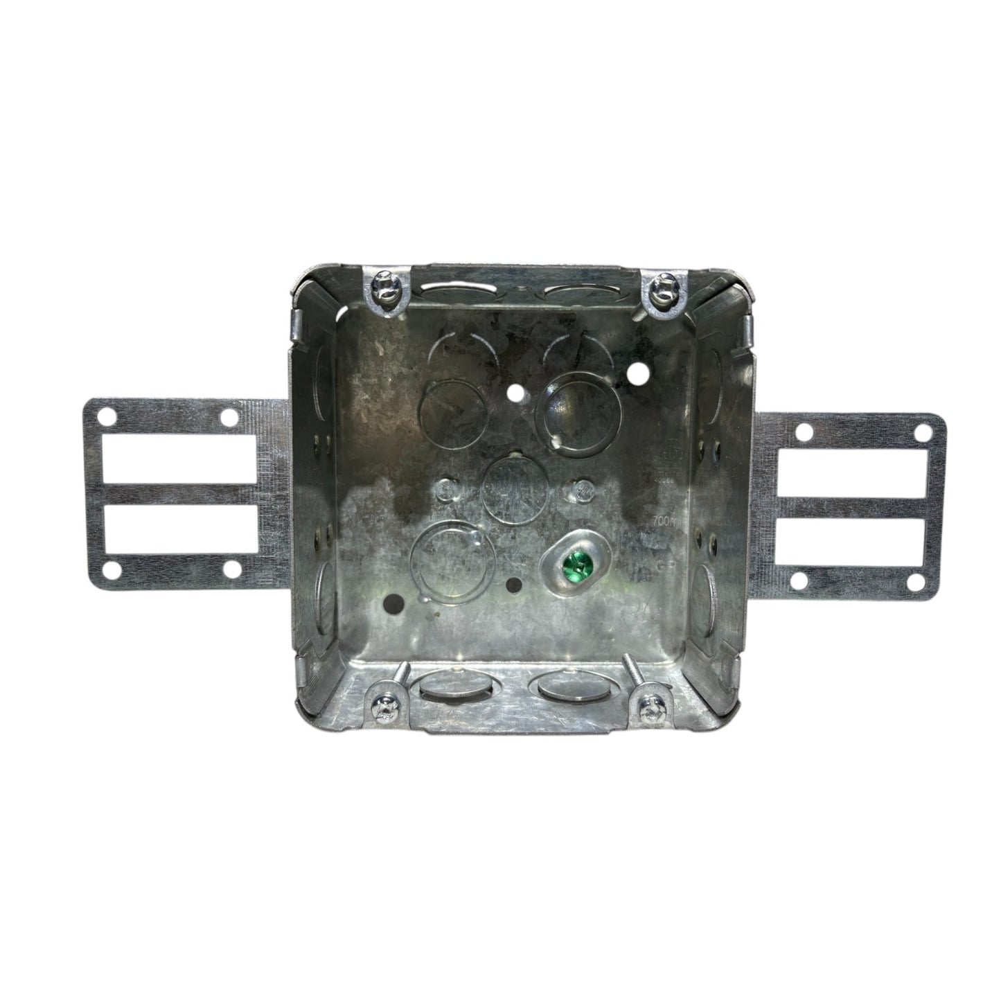 72171-KSSX - 4-11/16" Square Stove Box with Wraparound Brackets