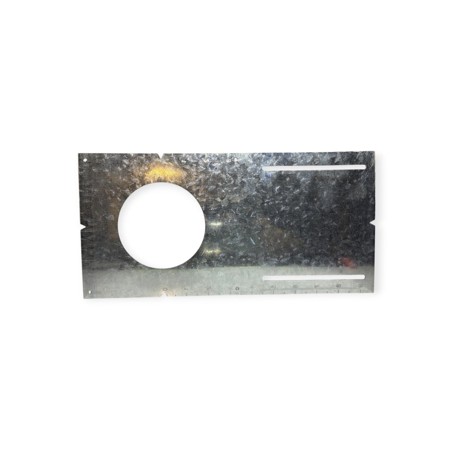 3.5'' galvanized mounting plate