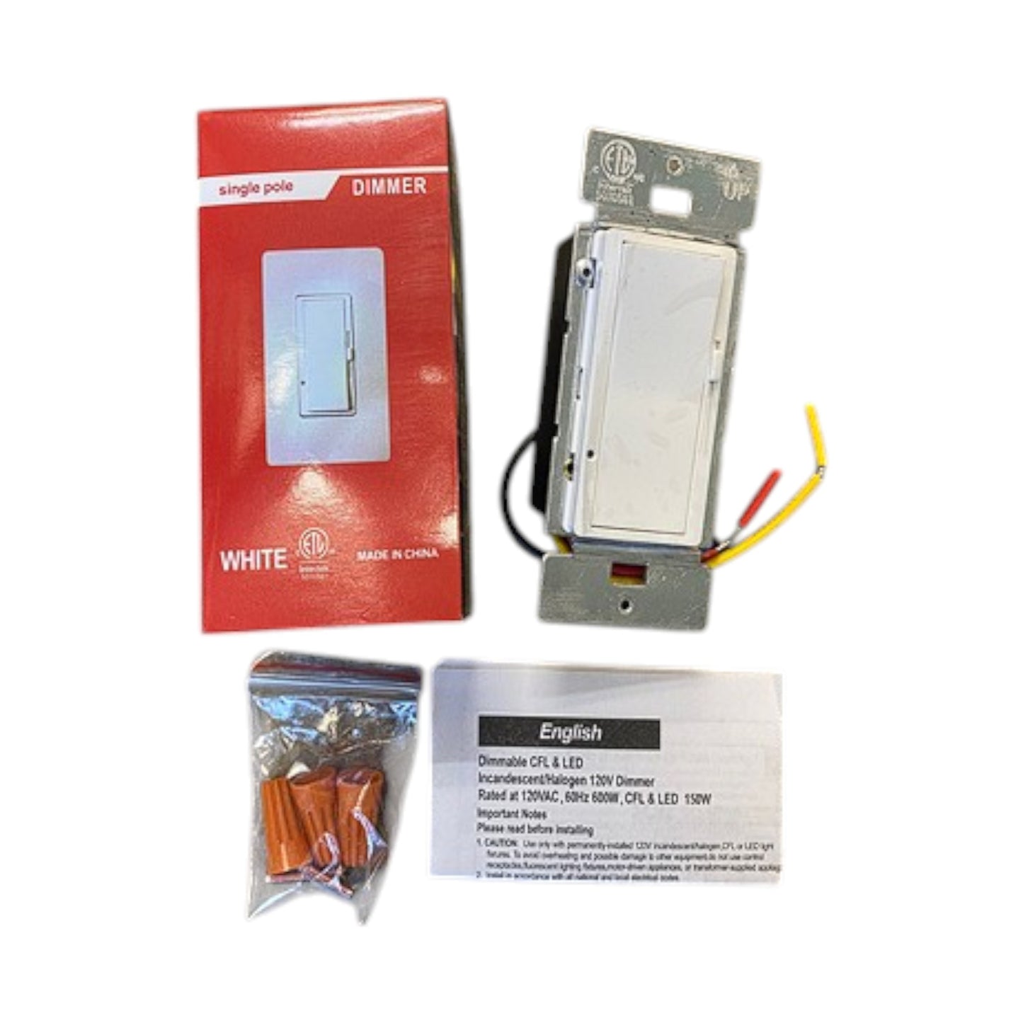 single way dimmer