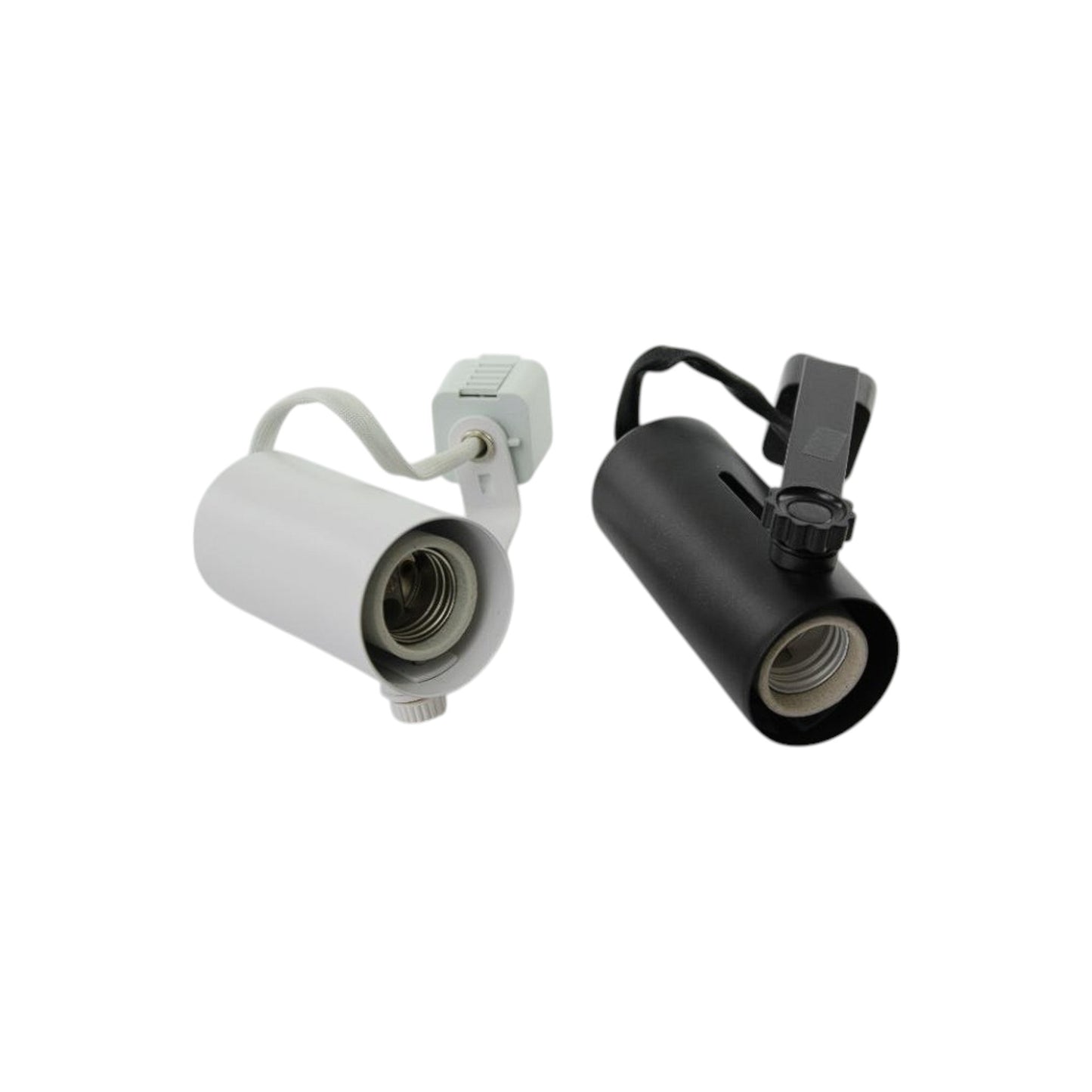 Track head/bulb holder black/white