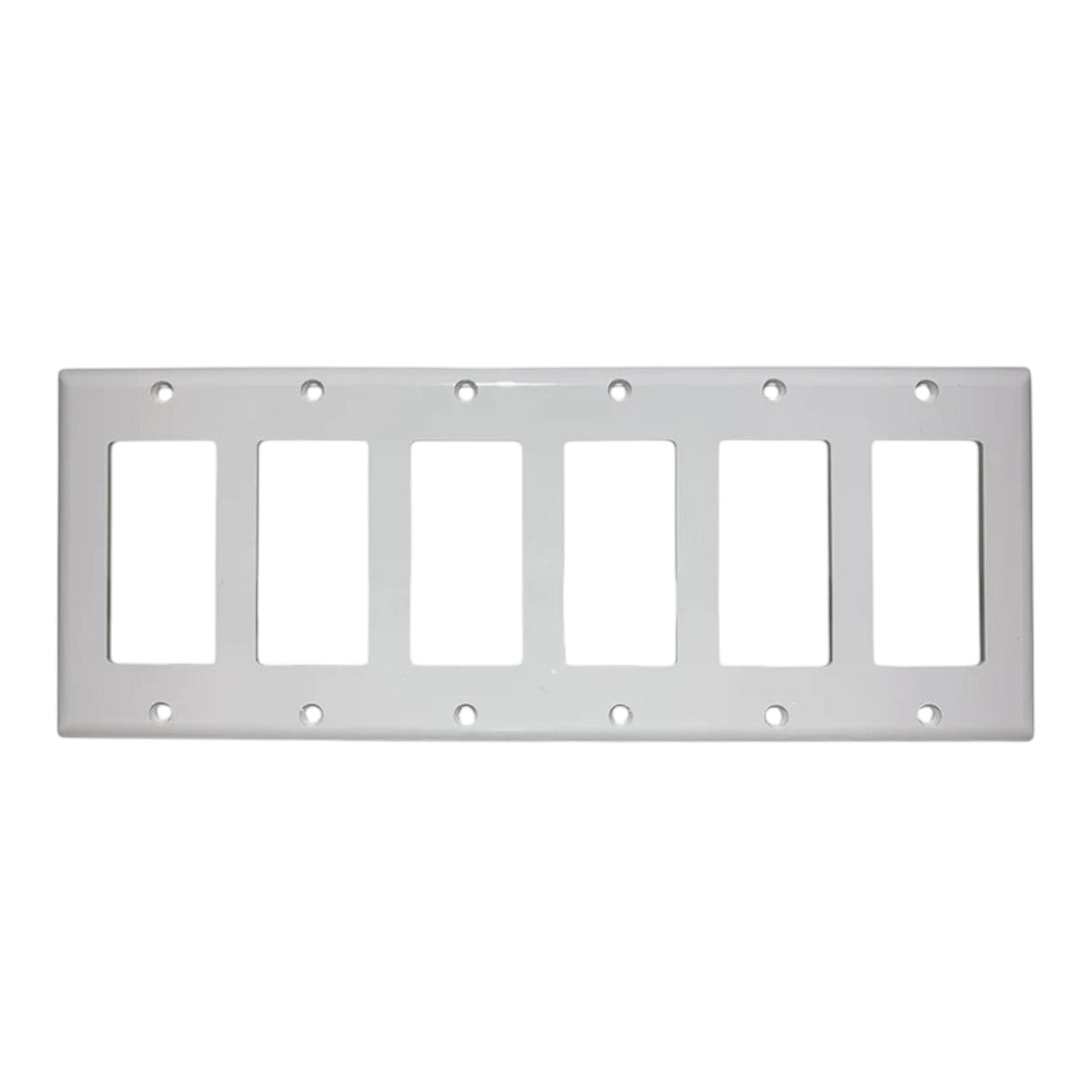 Regular 6-Gang Wall Plate