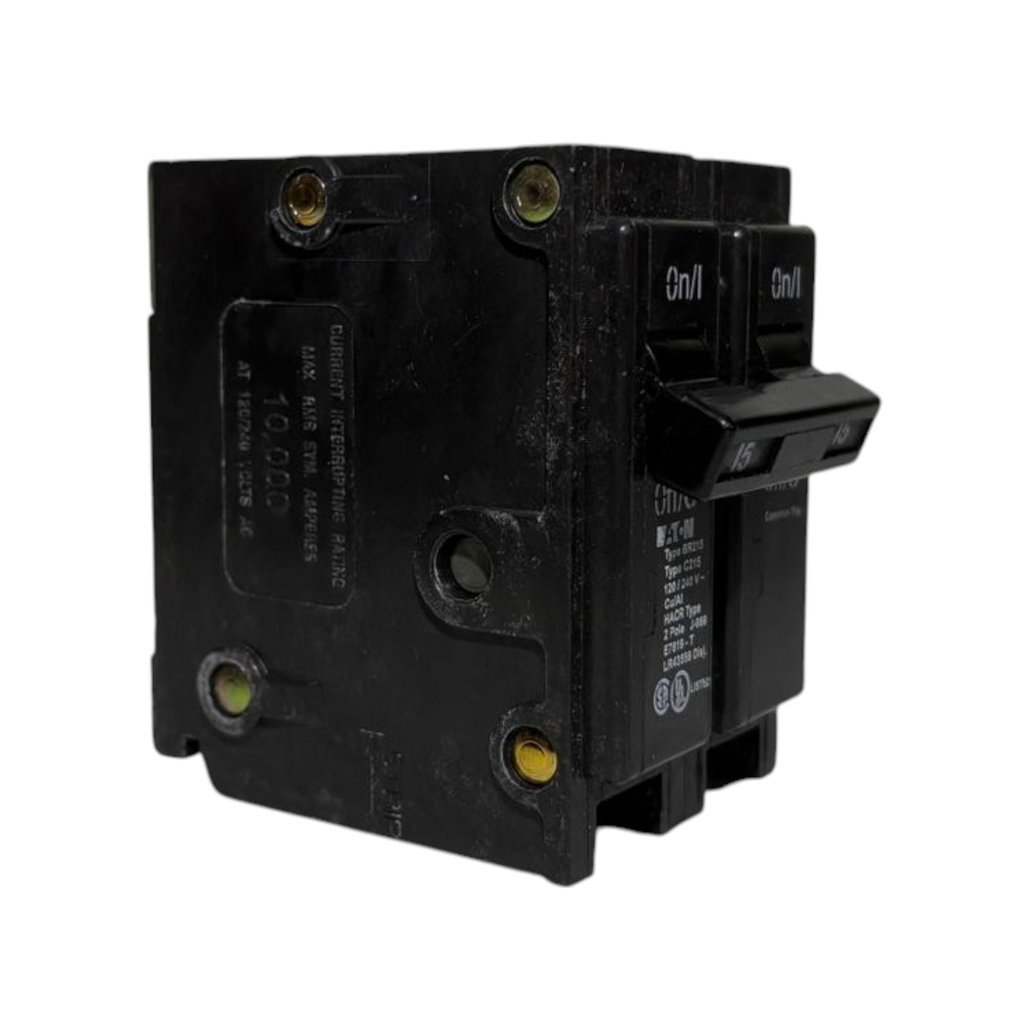 Eaton 2-Pole Breaker - 15 Amp