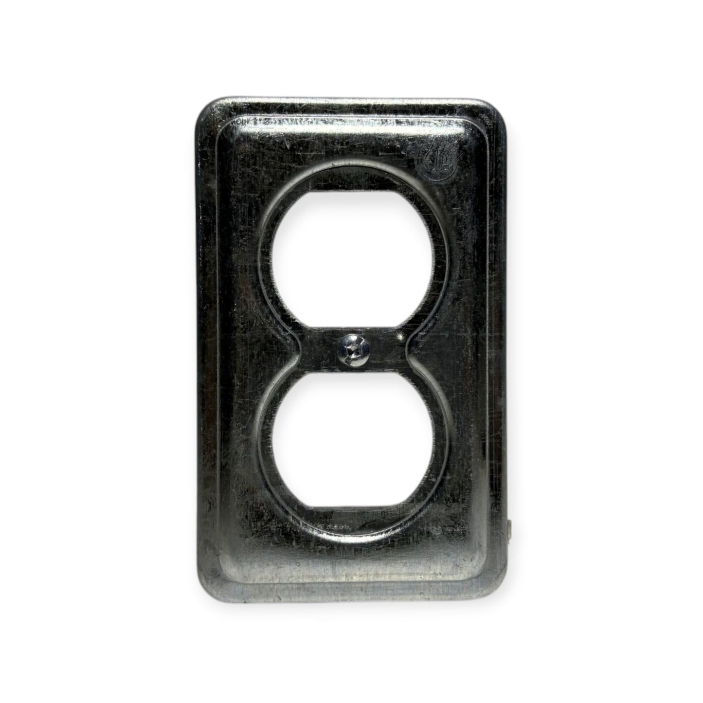 Duplex galvanized cover plate