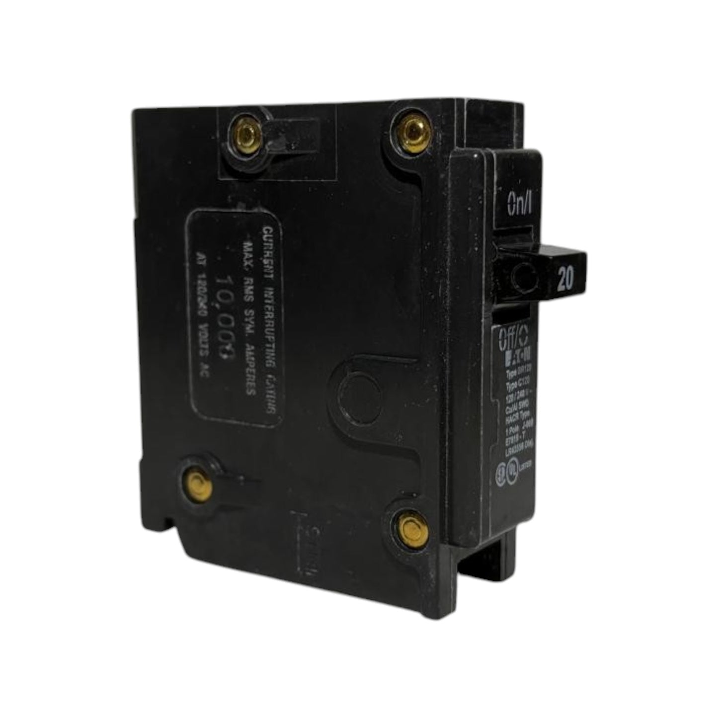 Eaton 1-Pole Breaker - 20 Amp