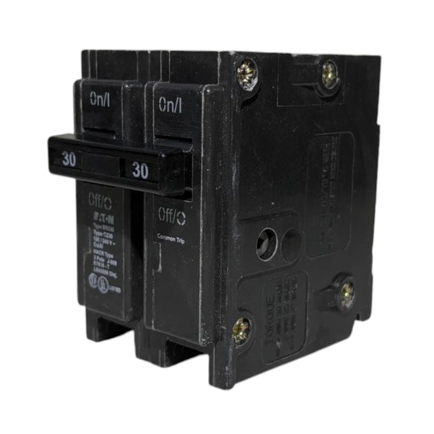 Eaton 2-Pole Breaker - 30 Amp