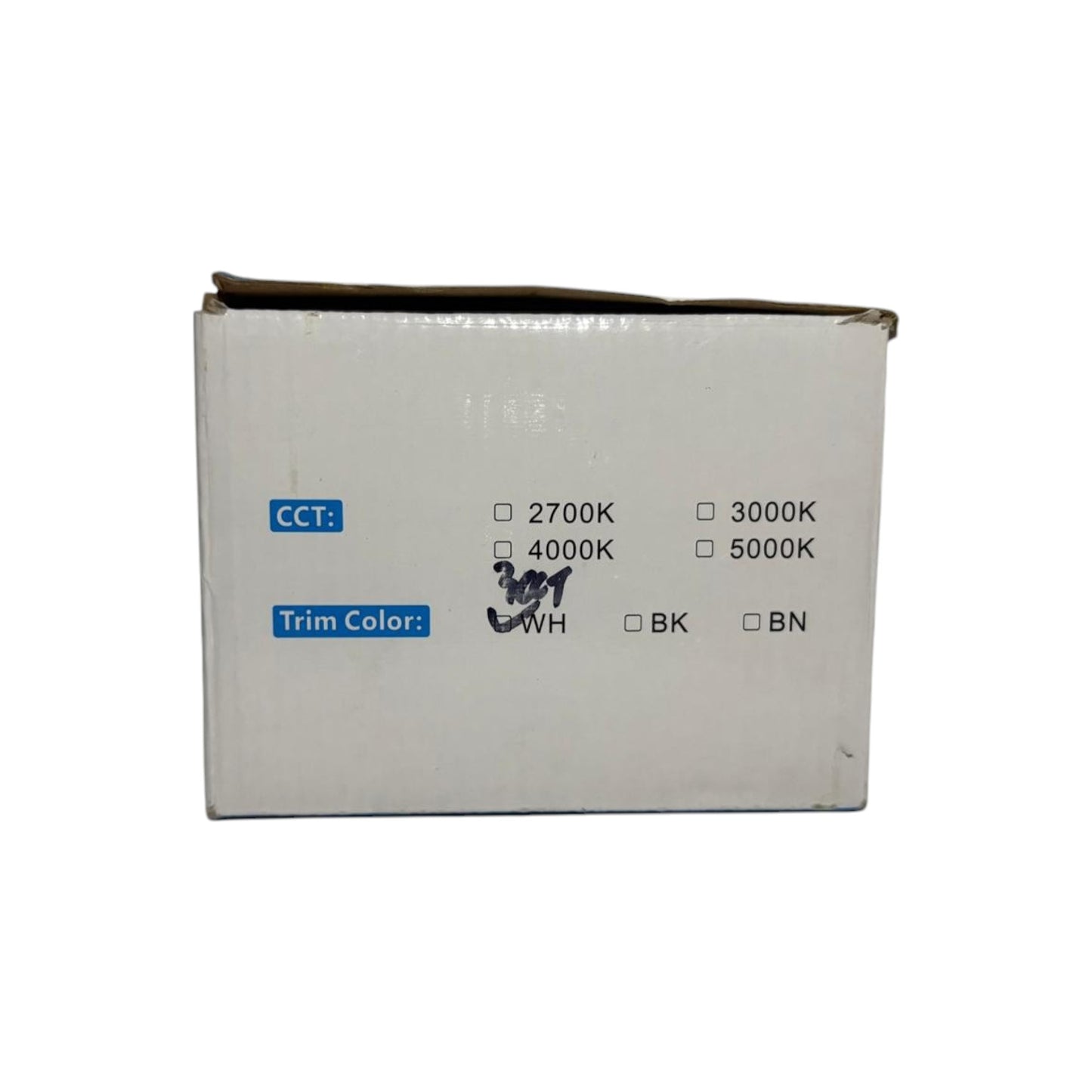 4"Gimble White Trim 3CCT