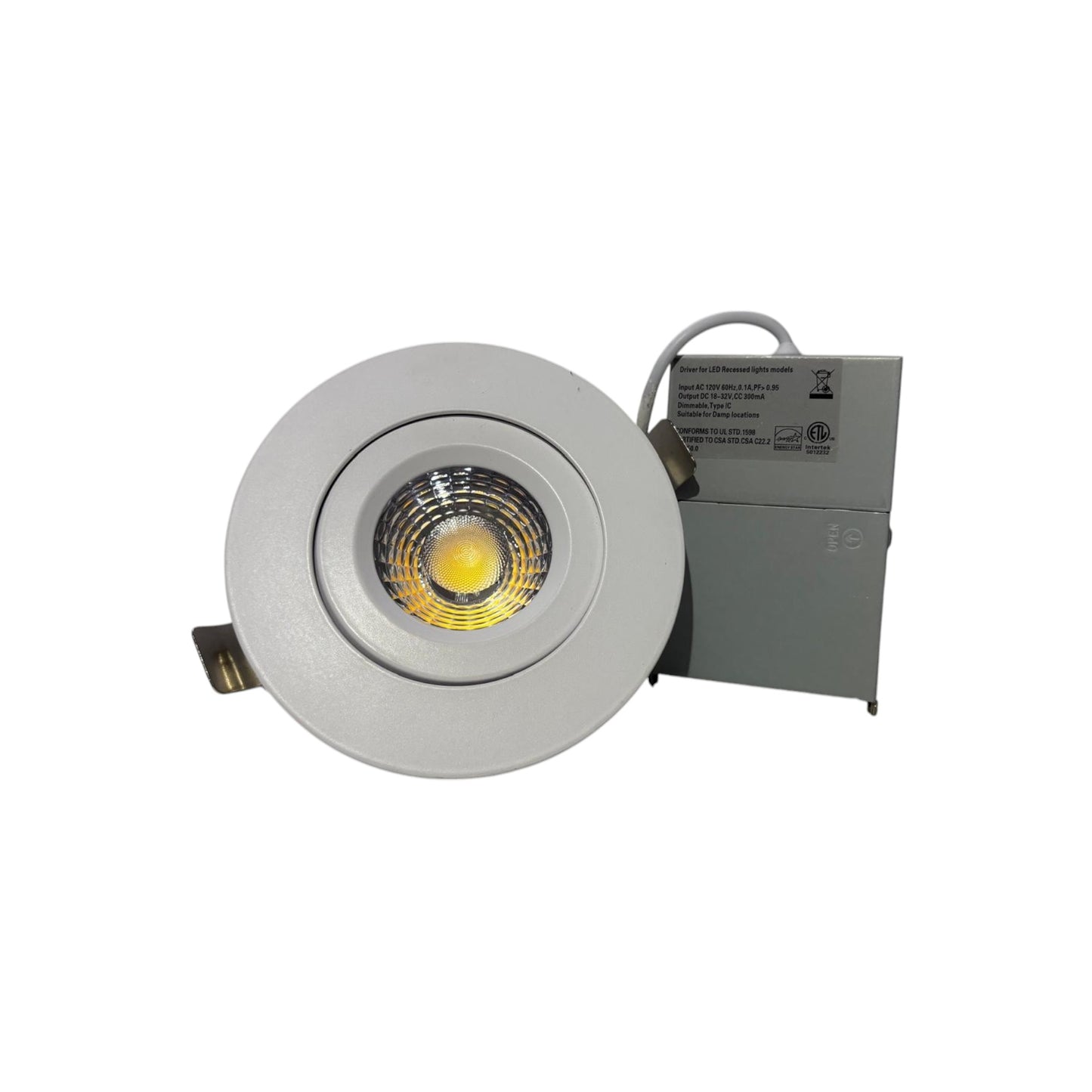 4"Gimble White Trim 3CCT