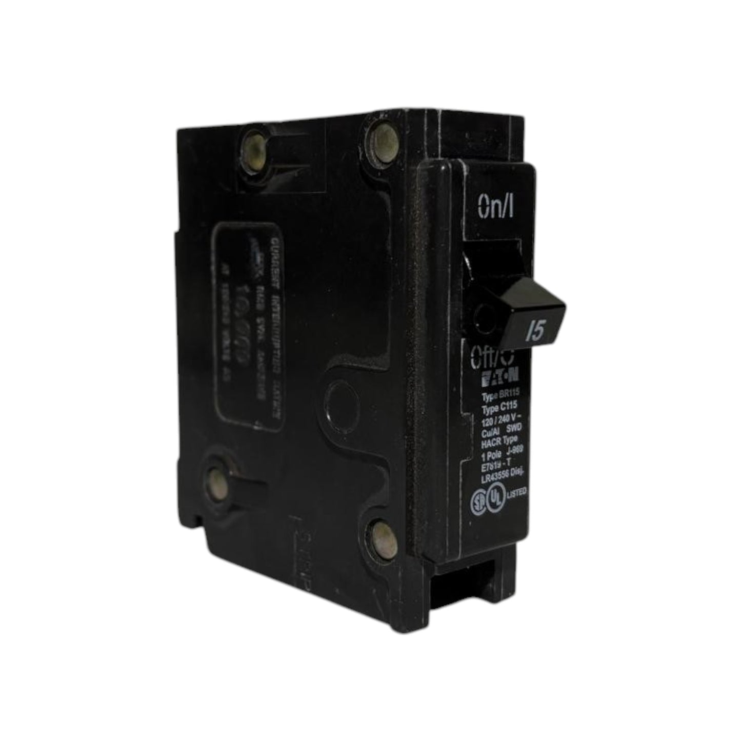 Eaton 1-Pole Breaker - 15 Amp