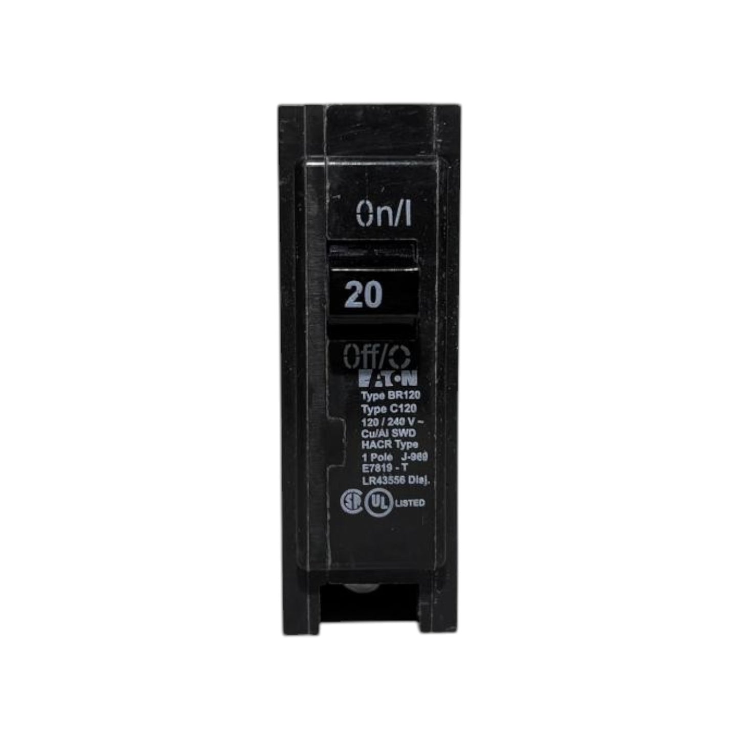 Eaton 1-Pole Breaker - 20 Amp